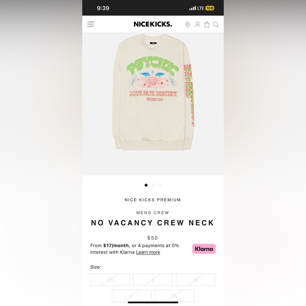 Nice No Vacancy crewneck - Picture 8 of 8